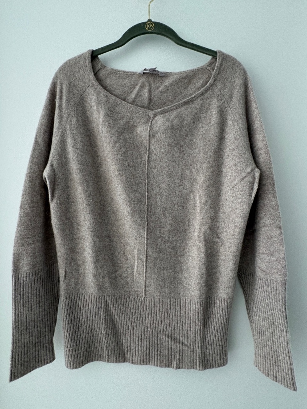 Athleta boatneck cashmere sweater